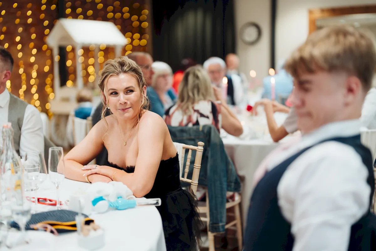 Wedding speeches in the Garden Room at The Norfolk Mead Hotel Coltishall Norfolk