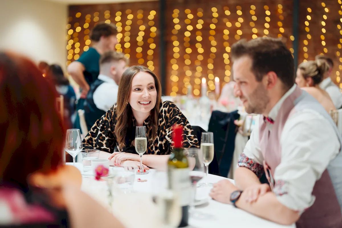 Best man delivering speech at The Norfolk Mead Hotel Coltishall Norfolk wedding