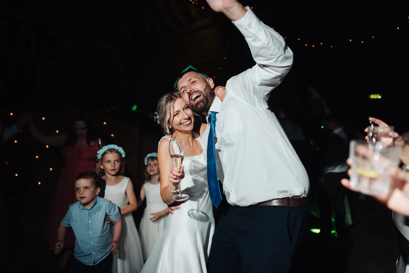 Lucy and George — a perfect wedding day at Preston Priory Barn Suffolk